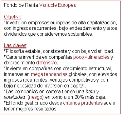 Blog de Renta 4 Gestora 2014-07-30, Renta 4 Cartera Selección Dividendo FI
