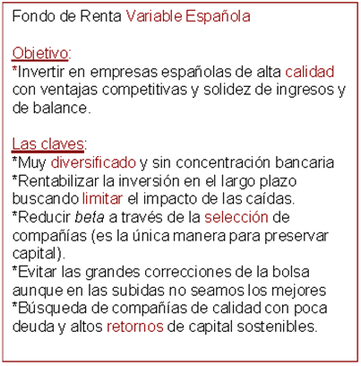 Blog de Renta 4 Gestora 2014-07-30, Renta 4 Bolsa FI